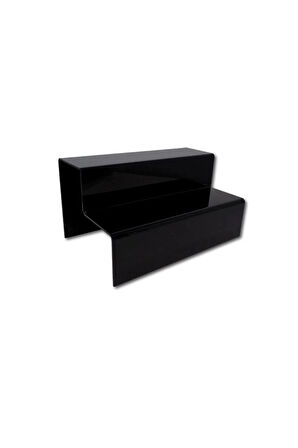 2 Katlı Merdiven Stand (Siyah)