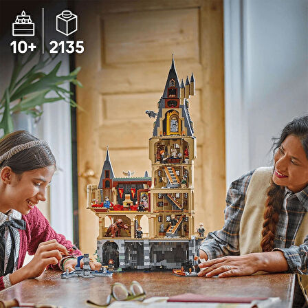 LEGO Harry Potter Hogwarts Şatosu Ana Kule Koleksiyonluk Oyun Yapım Seti 2135 Parça