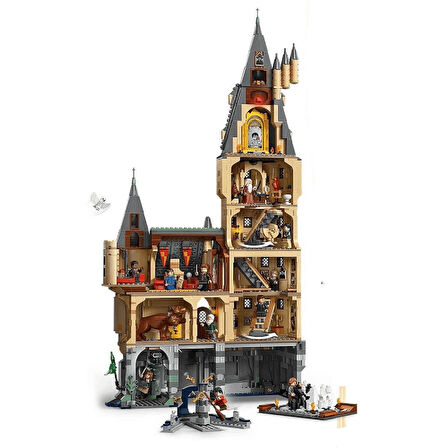 LEGO Harry Potter Hogwarts Şatosu Ana Kule Koleksiyonluk Oyun Yapım Seti 2135 Parça