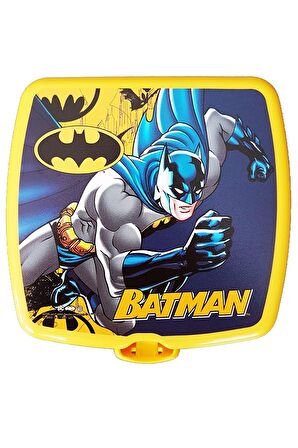 Batman Yemek Kabı + 500 ml Suluk Batman Beslenme Kabı - Lisanslı Batman Yemek Kabı Beslenme Çantası