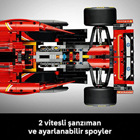 LEGO Technic Ferrari SF24 Formula1 Yarış Aracı Model Yapı Blok Seti 1361 Parça