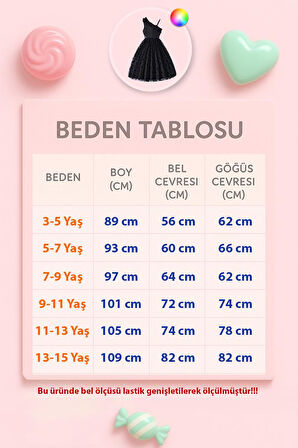 Varas Askılı Elbise - Mezuniyet Elbisesi - Kız Çocuk Abiye Gösteri Elbisesi