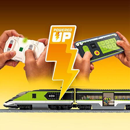 Lego City Express Passenger Train Yaratıcı Yapı Blok Seti 764 Pcs