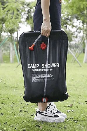 Kamp Duşu 20 LT Portatif Taşınabilir Kompakt Camp Shower 20 Litre Outdoor Duş Kamp Duş Piknik Duş