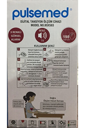 Medikaltec Dijital Türkçe Konuşan Koldan Tansiyon Ölçüm Cihazı