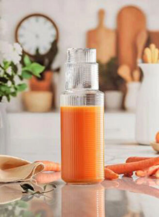 LA V Helen Karaf ve Kapaklı Bardak Seti 1200 cc