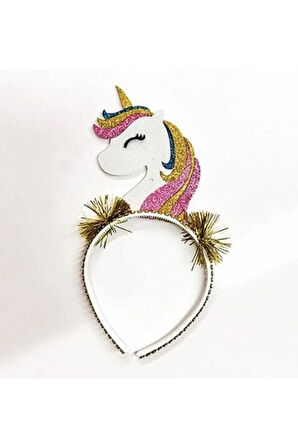Eva Taç Unicorn At Şekilli