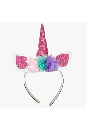 Eva Taç Unicorn Dolgulu Pembe