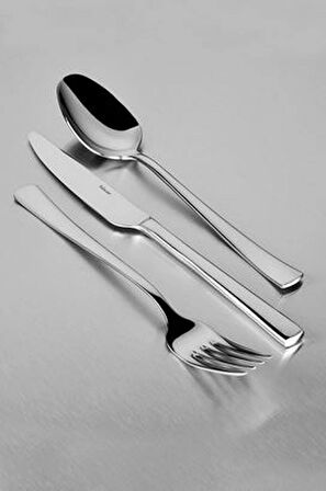 Hi sar Optima Lara 24 Parça 6 Kişilik Çatal Kaşık Bıçak Takımı