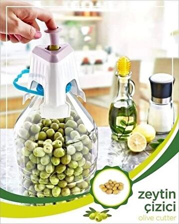 MyVirtus Kolay Zeytin Dilme Çizme Aparatı Pratik Kolay Zeytin Çizici Alet