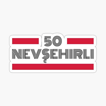 50 Nevşehirli Plaka Araba Sticker Yapıştırması
