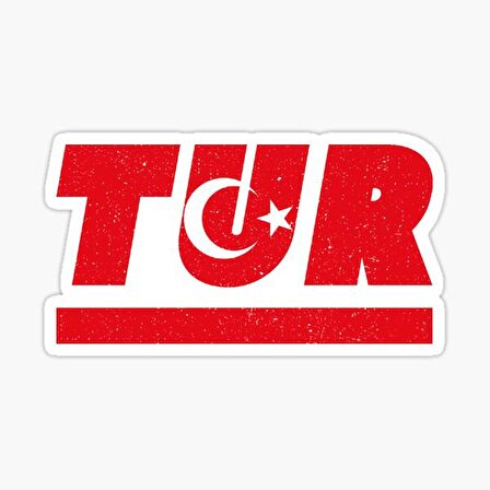 Türkiye Logo Araba Sticker Etiket Yapıştırma