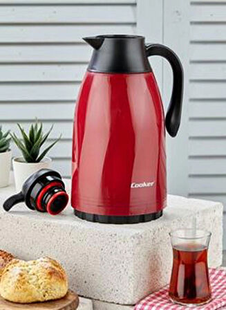 Cooker Spring 1,3 Litre Özel Cam Termos Ev ve Piknik Termosu