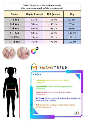 Loire Çapraz Model Tül Detaylı - Kız Çocuk Abiye - Uzun  Etekli Kız Çocuk Elbisesi