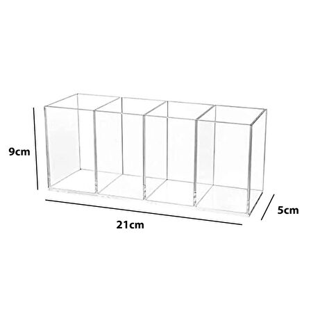 4 Bölmeli Organizer