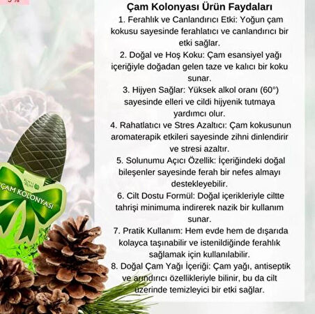 ROYAL ROSE Çam Kolonyası