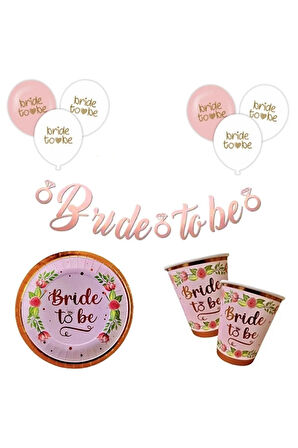 Bride To Be Tabak Bardak Set
