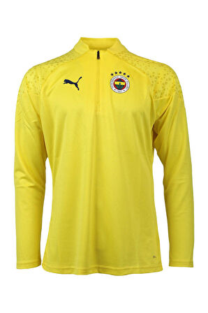 Fenerbahçe Orijinal Lisanslı 23/24 A Takım Futbolcu Yarım Fermuar Sweat