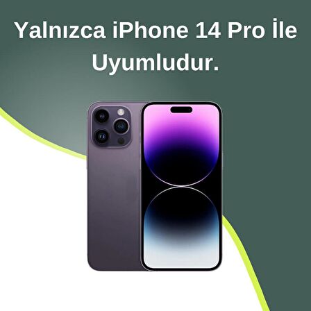 iPhone 14 Pro Uyumlu Gold Detaylı Çizgili Beyaz Baklava Dilimli Puf Kılıf