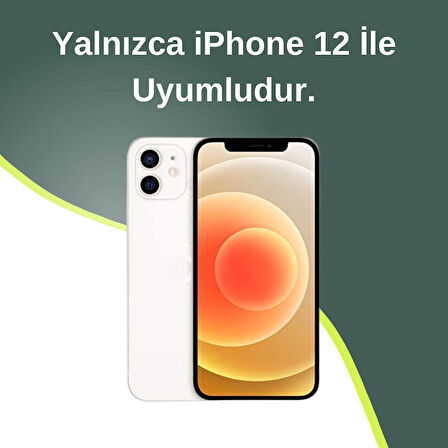 iPhone 12 Uyumlu Hologram Yıldızlı Şeffaf Kılıf