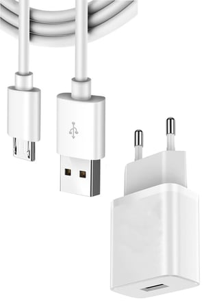 Micro Usb Girişli Tüm Akıllı Cihazlara Uyumlu Data Aktarım Kablosu Ve Adaptör Hızlı Şarj Cihazı