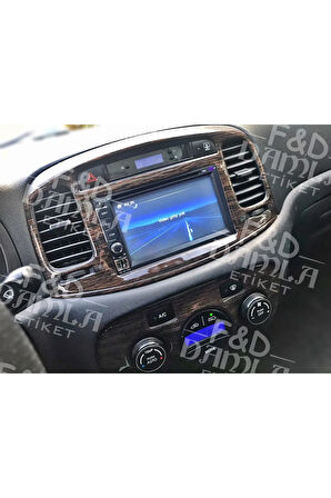 Hyundai Accent Era Koyu Meşe Full Set Maun Ön Göğüs Torpido Trim Konsol Kaplama