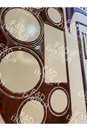 Otokar Sultan 2004-2010 Torpido, Konsol, Trim, Göğüs Maun Kaplama Maun Renk