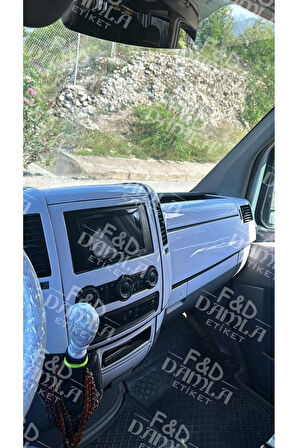 Mercedes Sprinter Torpido, Konsol, Trim, Göğüs Maun Kaplama Beyaz Renk Full Set