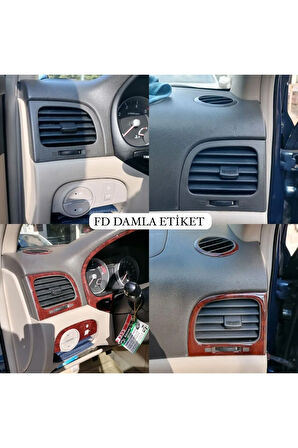 Hyundai Accent Era Torpido, Konsol, Trim, Göğüs Kaplama  Set Maun Renk Özel Dizayn