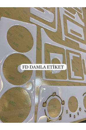 Opel Vectra B Torpido, Konsol, Trim, Göğüs Kaplama  Set Beyaz Renk Özel Dizayn