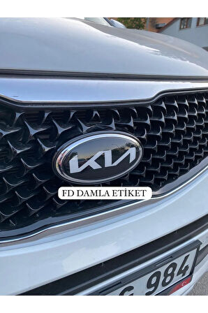 Kıa Sportage Ön Arka Yeni Logo Amblem Dekorasyon Özel Dizayn