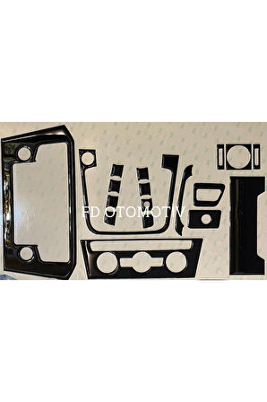 Volkswagen Passat B8 Torpido, Konsol, Trim, Göğüs Kaplama  Set Piano Black Renk Özel Dizayn