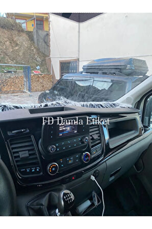 Ford Transit 2020 - 2023 Full Set  Parlak Siyah  Renk  Torpido Kaplama Özel Dizayn