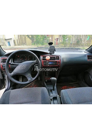 Toyota Corolla Efsane Kasa Torpido, Konsol, Trim, Göğüs Kaplama  Set Maun Renk Özel Dizayn