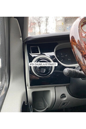 Renault Master 2 Full Set  Torpido, Konsol, Trim, Göğüs Kaplama  Set Piano Black Renk Özel Dizayn