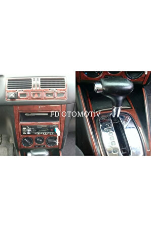 Volkswagen Bora Torpido, Konsol, Trim, Göğüs Kaplama  Set Maun Renk Özel Dizayn