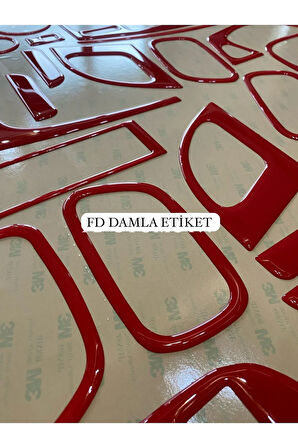 Hyundai Accent Era Maun Kaplama  Kırmızı Renk Özel Dizayn