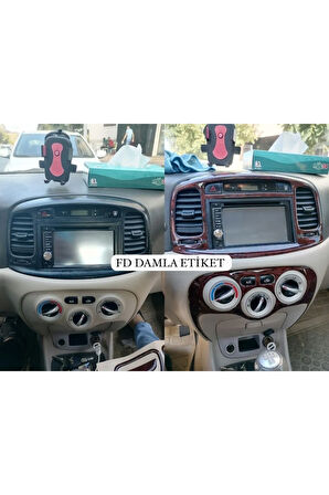 Hyundai Accent Era Torpido, Konsol, Trim, Göğüs Kaplama  Set Maun Renk Özel Dizayn