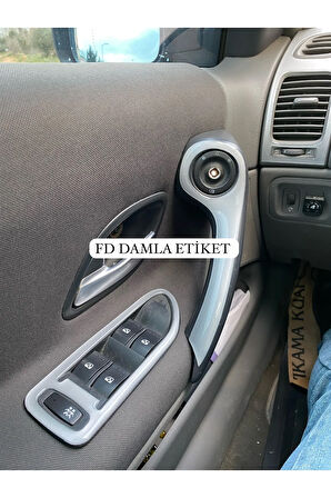 Renault Laguna 2 Faz 1 Full Set  Maun Kaplama  Set Gümüş Gri Renk Özel Dizayn