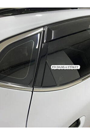 Kia Ceed 2012-2018 Piano Black Parlak Siyah  Kapı Direk Set Özel Dizayn