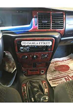 Opel Vectra B Torpido, Konsol, Trim, Göğüs Kaplama  Set Maun Renk Özel Dizayn