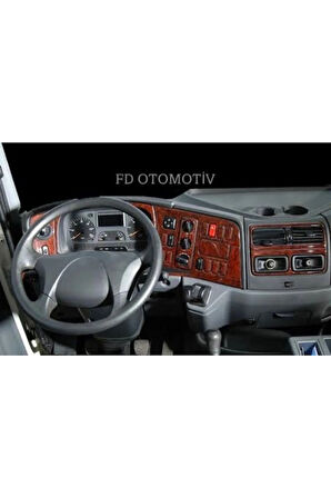 Mercedes Axor Torpido, Konsol, Trim, Göğüs Maun Kaplama Maun Renk