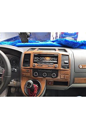 Volkswagen Transporter T6 Maun Kaplama Seti Fındık Ağacı Özel Renk