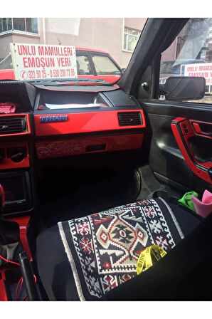 Fiat Tempra, Tipo Maun Kaplama Seti Kırmızı Renk