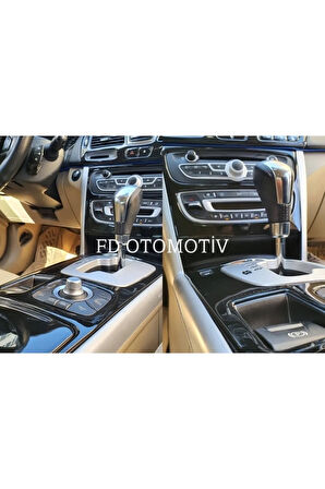 Renault Latıtude Full Set Torpido, Konsol, Trim, Göğüs Kaplama Seti Piano Black Renk