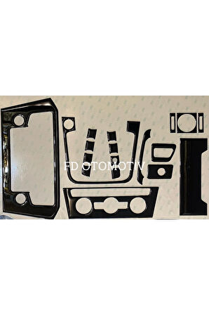 Volkswagen Passat B8 Torpido, Konsol, Trim, Göğüs Kaplama Seti Piano Black Renk