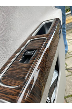 Volvo S40 Full Set Torpido, Konsol, Trim, Göğüs Kaplama Seti Koyu Meşe Özel Renk