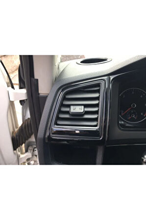 Volkswagen Transporter T7 Siyah Desen Ful Set Maun Kaplama