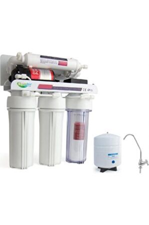 Aquabir Açık Kasa 5 Aşamalı Pompalı Su Arıtma Cihazı (usa Membranlı)