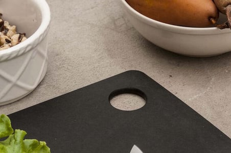 Epicurean EPI 001-120902 Mutfak Serisi Siyah Kesme Tahtası 29x23cm